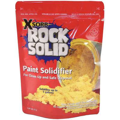XSORB Paint Solidifier: Sodium Polyacrylate/Sodium Potassium Alumina  Silicate, White, XT16R