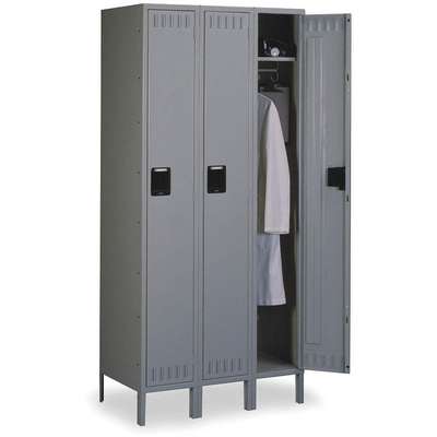 Wardrobe Locker,(3)Wide,