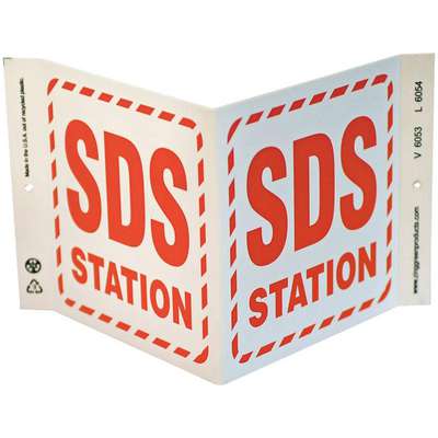 Sign-SDS Station V-Style