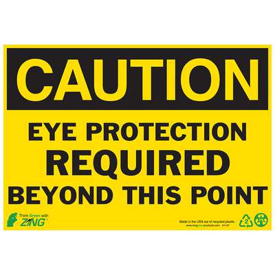 Sign-Eye Protection Required