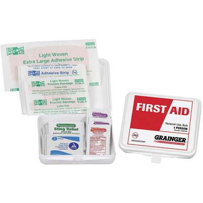 First Aid Kit,Bulk,White,20