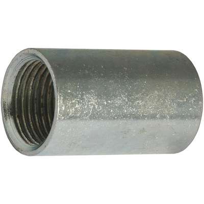 Threaded Coupling,1-3/32" L,3/