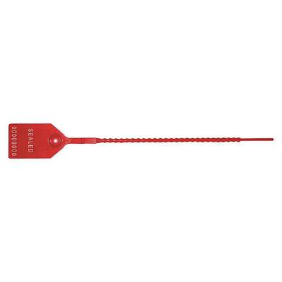 Truck Seal,15 In.,Plastic,Red,