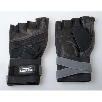 Anti-Vibration Gloves,2XL,Blk/