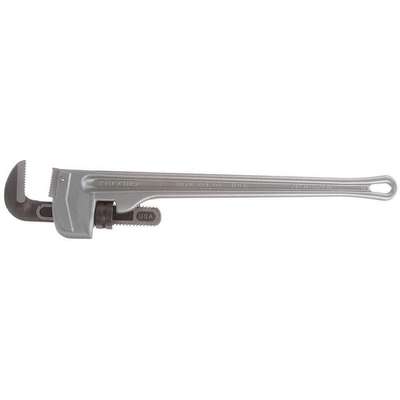 Pipe Wrench, Straight, 24 In