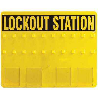 Lockout Station 20 Lock Empty