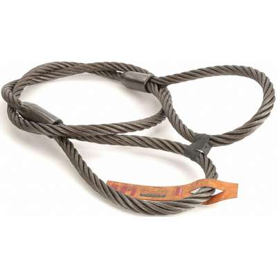 Steel Two Leg Bridle 5/8 Diameter Wire Rope Sling 15 ft 
