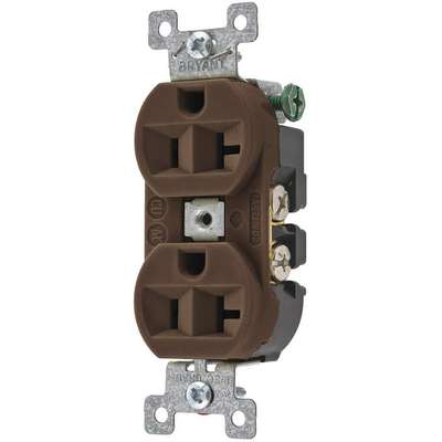 Receptacle,Brown,20A,Nylon,