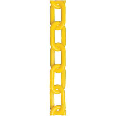 Plastic Chain,Yellow,2 In x 50