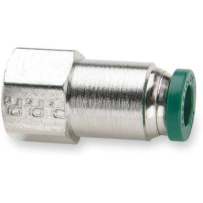 Female Connector,Np Brass,1/4