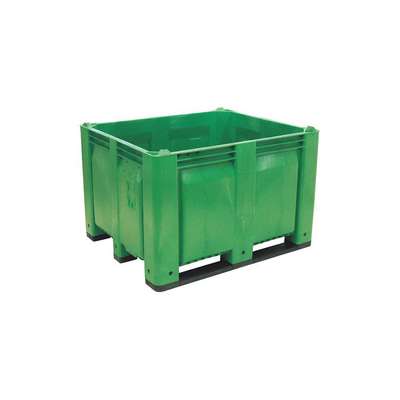 Bulk Container,Green,36-3/4in.W