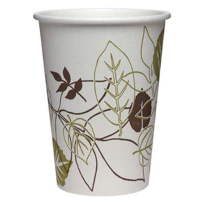 Disposable Hot Cup,8 Oz.,White,