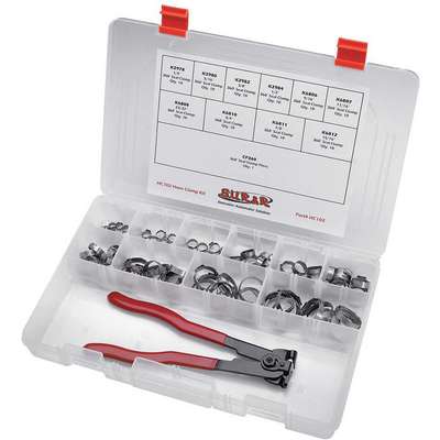 Seal Clamp Kit,101 Pieces,Fuel
