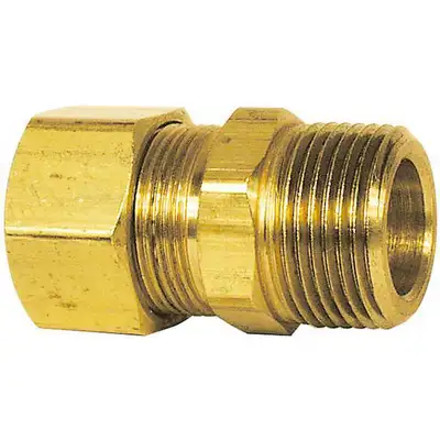 Brass Compression Union Tube OD Size 1/8" Quantity of 50 Brass Fittings 
