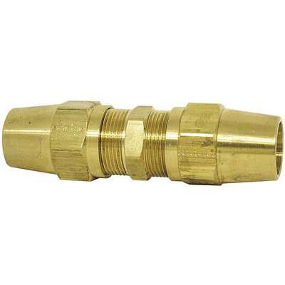 BRASS FITTINGS QUICK CONNECT DOT  3/4 TUBE UNION FOR AIR BRAKE FITTINGS 