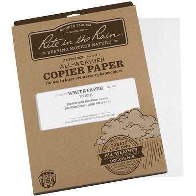 All Weather Copier Paper,8 1/