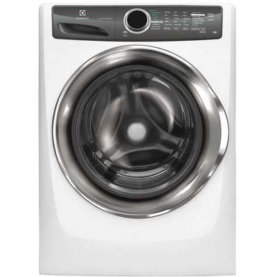 Front Load Washer,White,31-1/