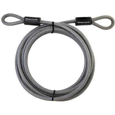 Security Cable,3/8 In,15 Ft,