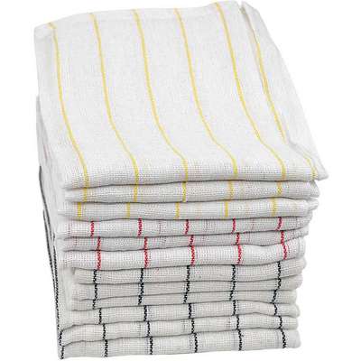 Glass Towel,15x25 In,Striped,