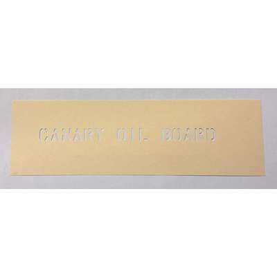 Oil Stencil Board,Paper,Yellow,