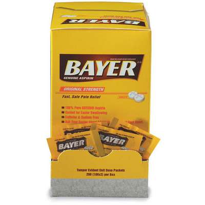 Bayer Aspirin Tablets, Pk 200