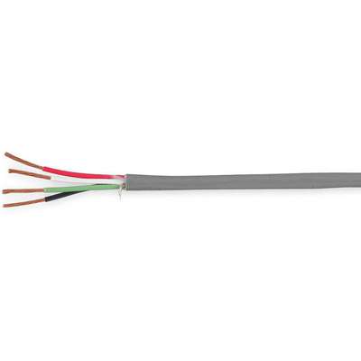 Data Cable,Riser,4 Wire,Gray,