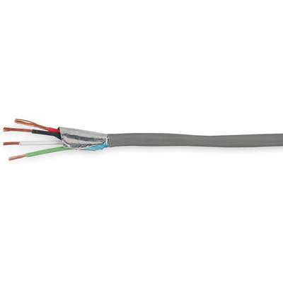 Comm Cable,Shielded,Riser,22/4,