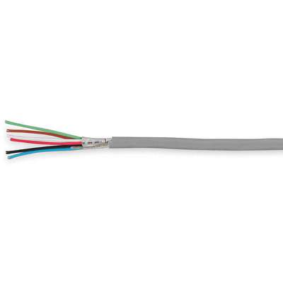Comm Cable,Shielded,Riser,18/6,