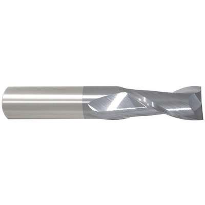 Carbide End Mill,1/2In,2FL,