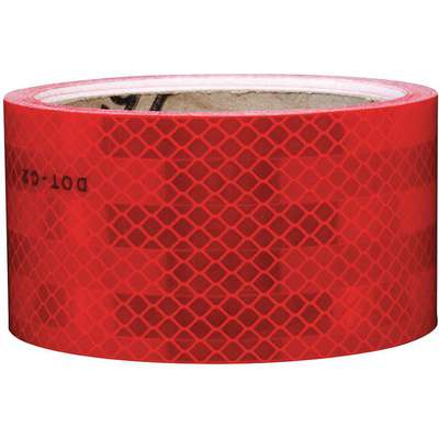 Reflective Tape,Red,3 In. W