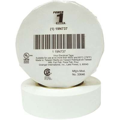Electrical Tape,3/4 x 66 Ft,7