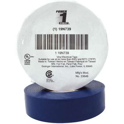 Electrical Tape,3/4 x 66 Ft,7
