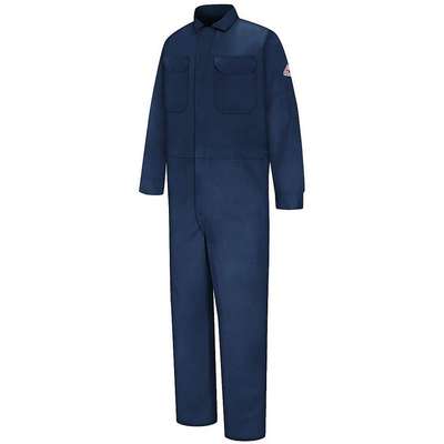 Fr Contractor Coverall,Navy,42