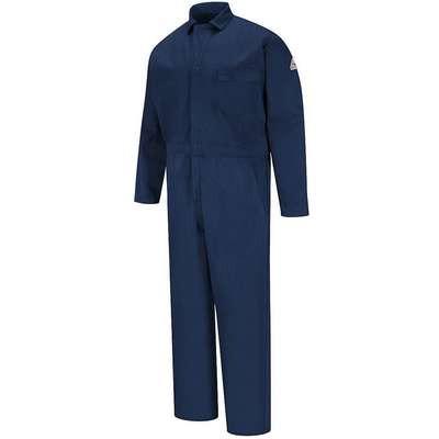 Flame-Resistant Coverall,Navy,M