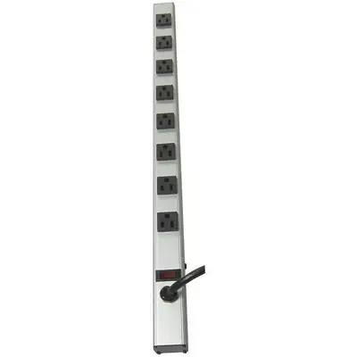Outlet Strip,6 Ft. Cord,8