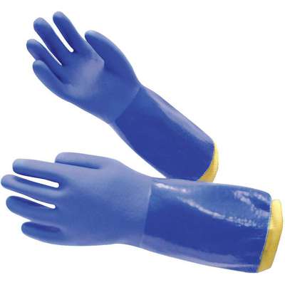 Chem Resist Glove,PVC,14 In,Xl,