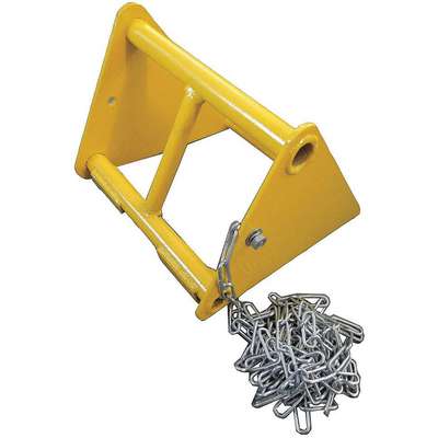 General Purpose Steel Style: Single with Rope or Chain Wheel Chock