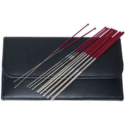 Hand File,12 Pieces,Round,5 In.