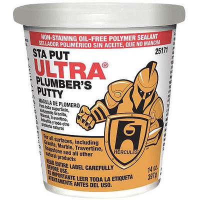 Plumber Putty,Stainless,Tan,14
