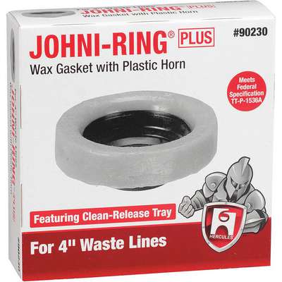 Toilet Bowl Ring,Wax,4in