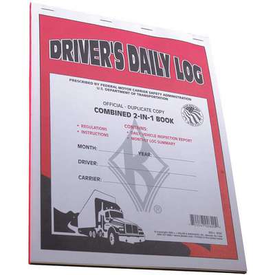 Drivers Daily Logbook 2 In 1,