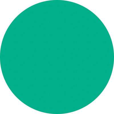 Green Dot Label,3/4 In. W,PK300
