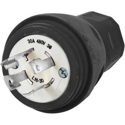 Wt Plug,L16-30P,30A,480VAC,