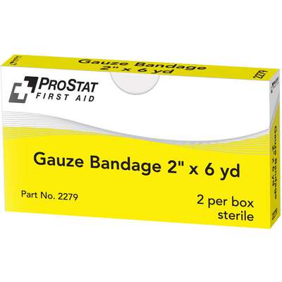Gauze Bandage 2"X6 Yd - 2/Box