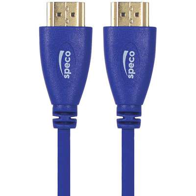 Hdmi Cable,10 Ft. L,Blue,Dual