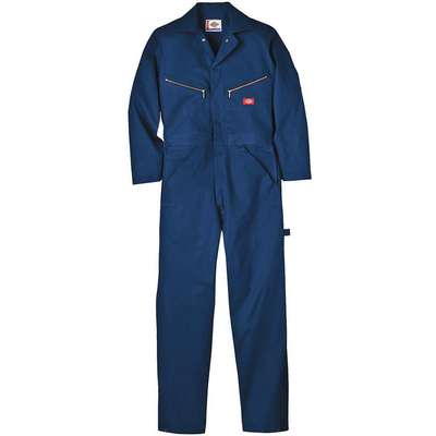 921082-1 Dickies Long Sleeve Coveralls: M 40 in x 40 in ), Navy