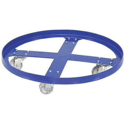 Drum Dolly,Blue,28 In. Dia,