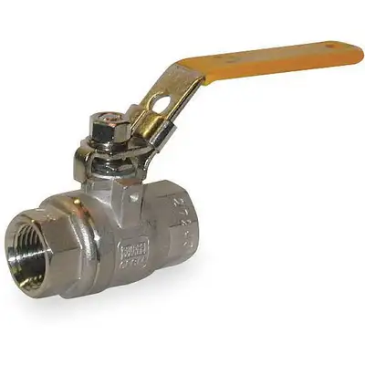 Ball Valve,Two Piece,3/4 In,
