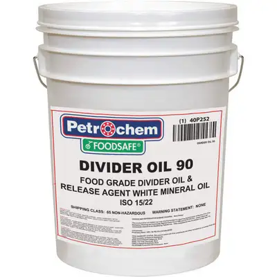 Divider Oil,Food Grade,5 Gal.
