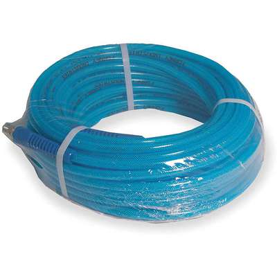 Poly Hose,Braided,3/8 In Hose